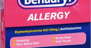 allergy relief diphenhydramine hydrochloride 25 mg