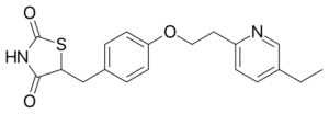 Pioglitazone structure