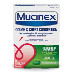 Guaifenesin - mucinex