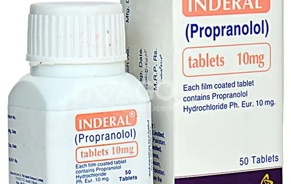 propranolol - inderal tablets