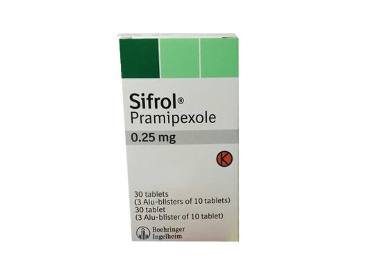 Pramipexole - Sifrol